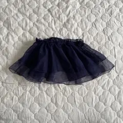 チャコット　スカート　ネイビー