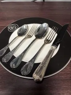 クリストフル　マルメゾン　カトラリーセット　Christofle テーブルナイフ 楽天市場】クリストフル マルメゾン 0018 スタンダード スプーン