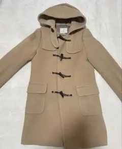 BEAUTY&YOUTH ベージュ ダッフルコート フード付き