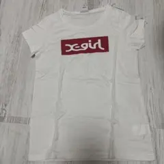 x-girl ホワイト Tシャツ ロゴプリントのサムネイル