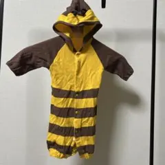 ベビー ハチさん 着ぐるみ ロンパース 50-60cm ハロウィン 仮装　長袖