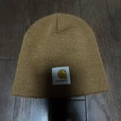 Carhartt ブラウン ニット帽 ワンサイズ