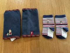 ファミリア　familiar サッキングパッド　抱っこ紐よだれカバー　ベビー靴下