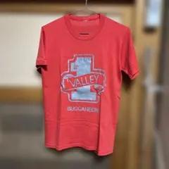 ミ*け様 ヴィンテージ 古着 Tシャツ レッド 赤　M 当時物　両面プリント