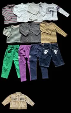 キッズ100サイズ前後　13点まとめ売り　セット　未使用品あり　男の子　女の子