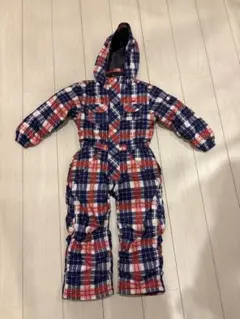 Yuk チェック柄 スキーウェア 110サイズ