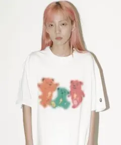 ISTKUNST A'GEM 9×.kom 3 BEAR TEE 半袖Tシャツ