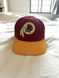 レア品　NFL レッドスキンズ キャップ　帽子　デッドストック レア品 NFL レッドスキンズ キャップ 帽子 デッドストック - メルカリ