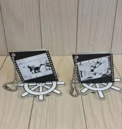 ❤︎ミッキーマウス展で購入・蒸気船ウィリーアクリルスタンド2点❤︎
