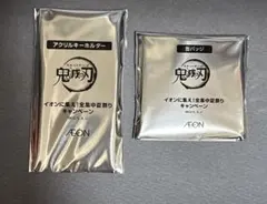 【未開封】イオンに集え！全集中夏祭りオリジナル缶バッジ& アクリルキーホルダー