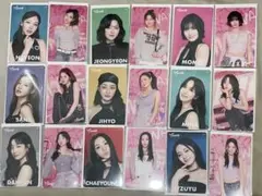 twice オフラインくじ　トレカ　コンプ　参加賞