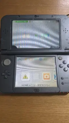 new3dsll メタリックブラック　ジャンク　826NC