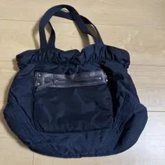 ミッシェルクラン　ネイビー トートバッグ