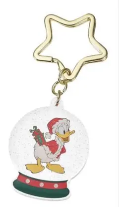 ディズニーストア　クリスマス　シークレットキーチェーン　ドナルド