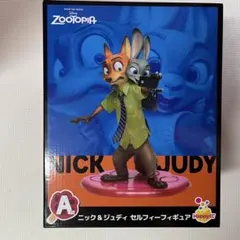 ズートピア　 一番くじ Happyくじ　A賞 ニック＆ジュディ フィギュア
