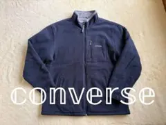 Converse ネイビー フリースジャケット