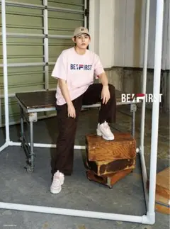 新品　FILA×BE:FIRST　ビーファースト　tシャツ　leo君着用のサムネイル