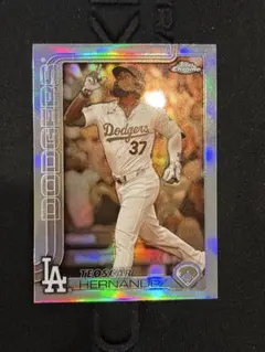 TEOSCAR HERNANDEZ ドジャース topps chrome セピア
