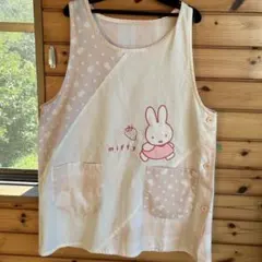 miffy エプロン いちご柄 ピンクのサムネイル