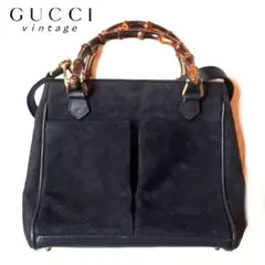 GUCCI バンブー　ハンドバッグ★ヴィンテージ★レア物★ GUCCI 激レア美品 グッチ ヴィンテージ オールドグッチ バンブー