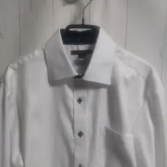 m.f.editorial ワイシャツ M 綿100% タカキュー TAKA-Q