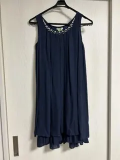 axes femme パーティードレス　ネイビー