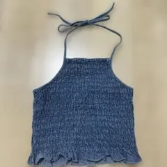 American Eagle アメリカンイーグル キャミソール デニム風Sサイズのサムネイル