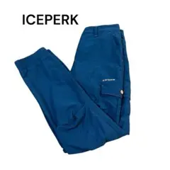 ICEPEAK ストレッチ　パンツ 青✨美品