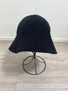 美品　selectmoka セレクトモカ バケットハット 春夏 黒