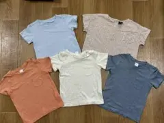 5枚セット‼️H&M 無印良品 ベビー キッズ 半袖 Tシャツ 90