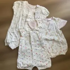 GAP 水玉ロンパース 3点セット
