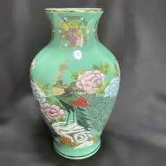 記念品 ターコイズブルー花瓶 花器 学校名有