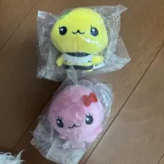 しずくちゃん ふわふわぬいぐるみ ガチャガチャ うるおいちゃん ハニーちゃん