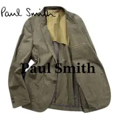 Paul Smith ポールスミステーラードジャケット 綿✕麻シングル XL