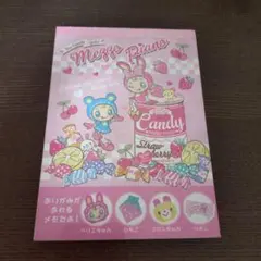 Mezzo Piano ストロベリーキャンディ メモ帳　平成レトロのサムネイル