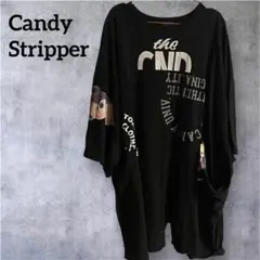 【希少】Candy Stripper リメイクスタイル ビッグワンピース 古着のサムネイル
