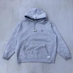 MUNSINGWEAR スウェットパーカー　ロゴ刺繍　プルオーバー　古着