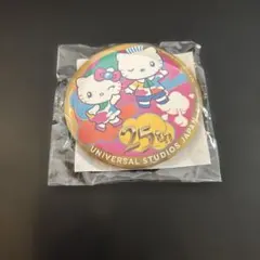 ユニバーサル・スタジオ・ジャパン（USJ）開業25周年ハローキティ限定缶バッジ