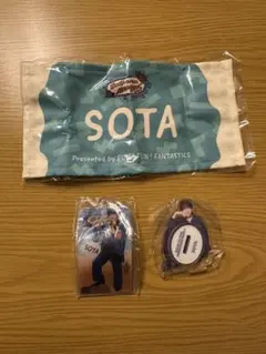 中島颯太 BTTM5 ガチャ クリアチャーム ミニアクリルスタンド ミニタオル