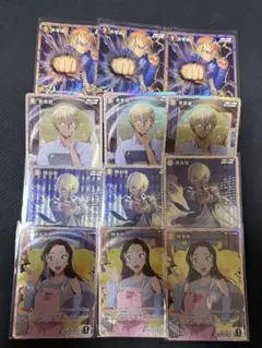 名探偵コナン　安室透　降谷零　榎本梓　SRセット　黄色デッキ用　③