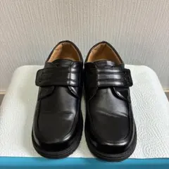 フォーマルシューズ キッズ　22cmマジックテープ付き