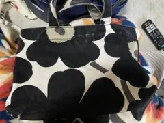 マリメッコ 花柄トートバッグ