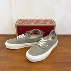 極美品　バンズ　オーセンティック　23.0センチ　グレージュ　レザー　906