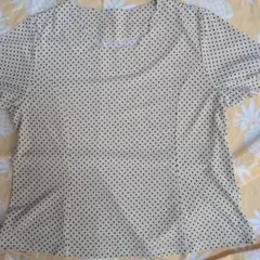 レディース ドットトップス M