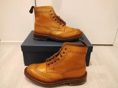 【未使用】トリッカーズ Tricker's M2508 サイズ7.5（プー51） Tricker's 未使用 トリッカーズ カントリーブーツ M2508 MALTON