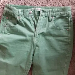 ANTGAUGE グリーンデニム サイドスリット