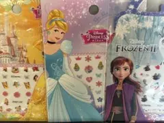 Disney プリンセス　3枚セット　キッズ用　貼るタイプ