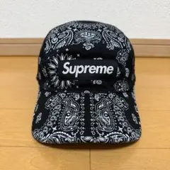 レア❤️ヴィンテージSupreme バンダナ柄キャップ - メルカリ