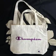 チャンピオン　トート　刺繍