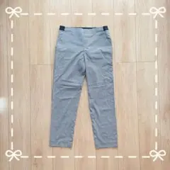 UNIQLO ギンガムチェック　ストレッチパンツ